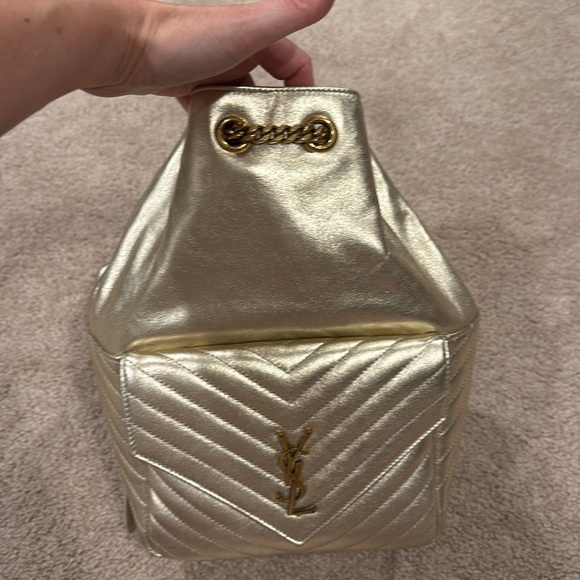 YSL Backpack - Light Gold - Picture 8 of 9